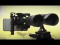 Carson HookUpz 2.0 Smartphone Optics Adapter w/ Case, Black, 4 x 1.75 x 4.5 IS-200