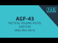FAB Defense AR Pistol Grip AGF 43