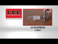 Lee Decapping Die