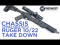 Midwest Industries chassis for the 10/22 take down