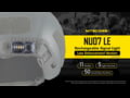 Nitecore NU07 LE 5-Color Rechargeable Signal Light for Helmet or Molle