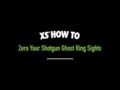 XS Sight Systems Ghost Ring WS for Marlin 336 189430AS Integral Ramp ML00125 Instructional Video