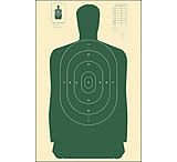 Action Target B-27S Standard Silhouette Target, Pack of 100