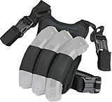Image of Adaptive Tactical Tac-Hammer Triple Mag Pouch Drop Leg Platform