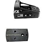 Image of ADE Advanced Optics Delta RD3-012 1x Reflex Red Dot Sight w/1911 Novak Optic Mount Plate