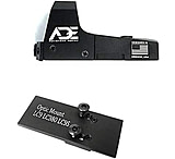 Image of ADE Advanced Optics RD3-006 1x Reflex Green Dot Sight w/Ruger LC9 Optic Mount Plate
