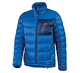 Image of Adidas Terrex Super Trekking Light Down Jacket - Men's-Blue Beauty-