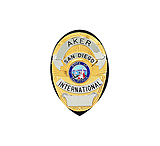 Image of Aker Leather Model 591 Clip-on Shield Badge Holders