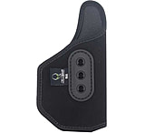 Alien Gear Holsters Grip Tuck Universal Holster, Compact w/Light, Double Stack, Right, Black, GTCDRHL1