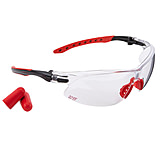 Image of Allen Ruger 10/22 Foam Ear Plugs Adult Clear Lens Black/Red Frame 70579