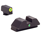 Image of Ameriglo Pro I-dot Set For Glock 42/43 Front ProGlo Green Tritium With Lime Outline Single Dot Green Rear Sight GL-305