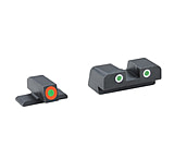 Image of Ameriglo Tritium Front/Rear Combo Sights Green Dot White Outline Rear And Green Dot Orange Outline Front For SIG #8 SG-741