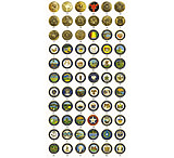 Image of ASP G1 Handcuff Keys - US State Seals, Brass