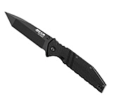 Image of Bear Edge G10 Black Assisted Tanto Sideliner, 4.5in
