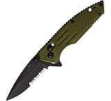 Image of Bear &amp; Son Cutlery OD Zytel 3.25in Serrated Folding Knife