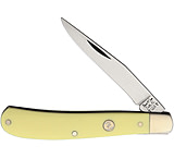 Image of Bear &amp; Son Cutlery Trapper Yellow Delrin Folding Knife