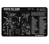 Image of BECK TEK, LLC (TEKMAT) TEKR17BERPX4 Beretta PX4 Storm Handgun Cleaning Mat 11"x
