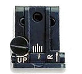 Image of Beretta Target Adjustable Pistol Rear Sight - Out-Line Style