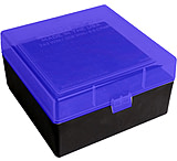 Image of Berry's 87439 Ammo Box Blue/Black Polypropylene 100rd