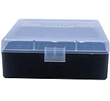 Image of Berrys 75321 003 Ammo Box 38 Special,357 Mag 100rd Smoke Lid W/Black Bottom