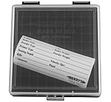 Image of Berrys 87412 001 Ammo Box 9mm Luger,380 ACP 100rd Clear Lid W/Black Bottom