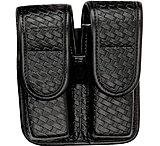 Image of Bianchi 7902 Double Mag Pouch - Basket Black, Chrome 22085