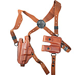 Bianchi X16 Agent Unlined Shoulder System Holder, Browning Hi-Power 9mm, Left Hand, Plain, Tan, 17375