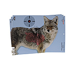 Image of Birchwood Casey Dirty Bird PreGame Animal Targets Coyote 16.5x24 Inch 3 Per Package 35405