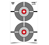 Image of Birchwood Casey Eze-Scorer 12&quot;x18&quot; Dbl Bull's-Eye Tgt 10 37207