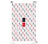 Image of Birchwood Casey Eze-Scorer 52-Card Shoot-Up 23&quot; x 35&quot; Target