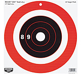 Image of Birchwood Casey Rigid Paper Target DH Bull's Eye 12 Inch 10 Per Package 37211