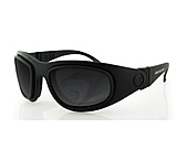 Image of Bobster Sport &amp; Street - II Interchangeable RX Prescription Lenses Black Frame Convertible Goggles - Sunglasses