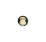 Image of Boston Leather Circle Badge Holder BOS-5841