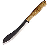 Image of Brisa Bigmuk Curly Birch 9.50 in Carbon Steel Fixed Blade Knife
