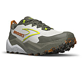 Brooks Caldera 8 Trailrunning Shoes - Men's, Dusty Olive/Lime/Oyster, 8, 1D, 1104401D314.080
