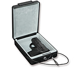 Image of Bulldog Cases &amp; Vaults 8.7x6x2.5 Car Safe - Steel Pistol Strong Box w/ Key Lock