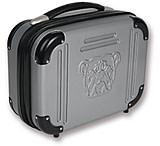 Image of Bulldog Cases &amp; Vaults 9x12x5in. Molded Double Pistol Case, Gray w/ TSA Lock