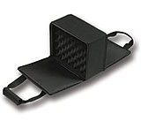 Image of Bulldog Cases &amp; Vaults 11&quot; X 9&quot; Black Nylon 4 Pistol Case w/ Locking Zipper Hard Sided Nylon Cases BD522