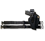 Image of Bulldog Cases &amp; Vaults Right Hand Black Tactical Leg Holster