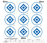 Image of Caldwell 9-Diamond Blue Paper Target