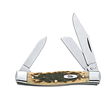 Image of Case Amber Bone Medium Stockman Folding Knife