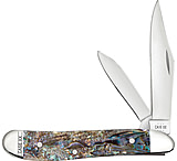 Image of Case Peanut Abalone Stainless Steel Folding Knife