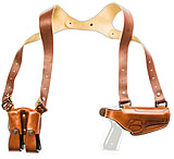 Image of Cebeci Arms Glock Leather Horizontal Shoulder LHS Holsters