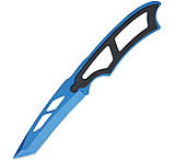 Image of China Made Neck Knife Blue Blade Fixed Blade Knife