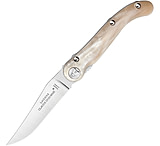 Image of Claude Dozorme Baroudeur Linerlock Horn Folding Knife