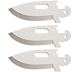 Cold Steel Click-N-Cut Replacement Blades, 2.5in, 420J2 SS, Drop Point Blades, 3 Pack, Silver, CS-40AP3AZ