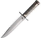 Image of Combat Ready Large Survival Knife Silver