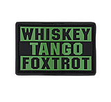 Image of Condor Outdoor Whiskey Foxtrot PVC Patch 6Pcs/Pack