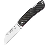 Image of Cudeman La Marinera Lockback CF 2.75 in Carbon Steel Folding Knife