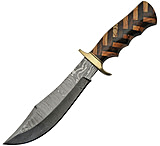 Image of Damascus Braided Hunter Walnut Knife